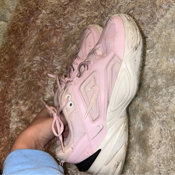 Nike Women M2K Tekno "Pink Foam" Phantom Chunky Shoes Sneakers Size 10 women’s - Picture 2 of 6